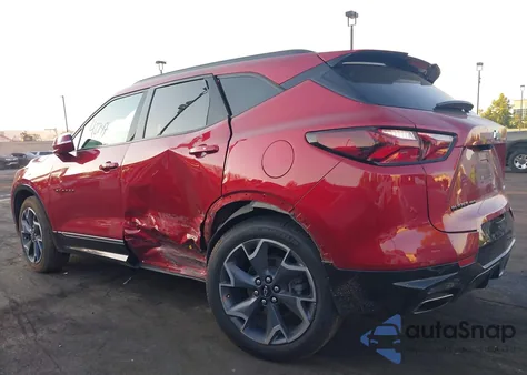 2021 Chevrolet Blazer Rs из США, поврежденный, VIN 3GNKBKRSXMS572640